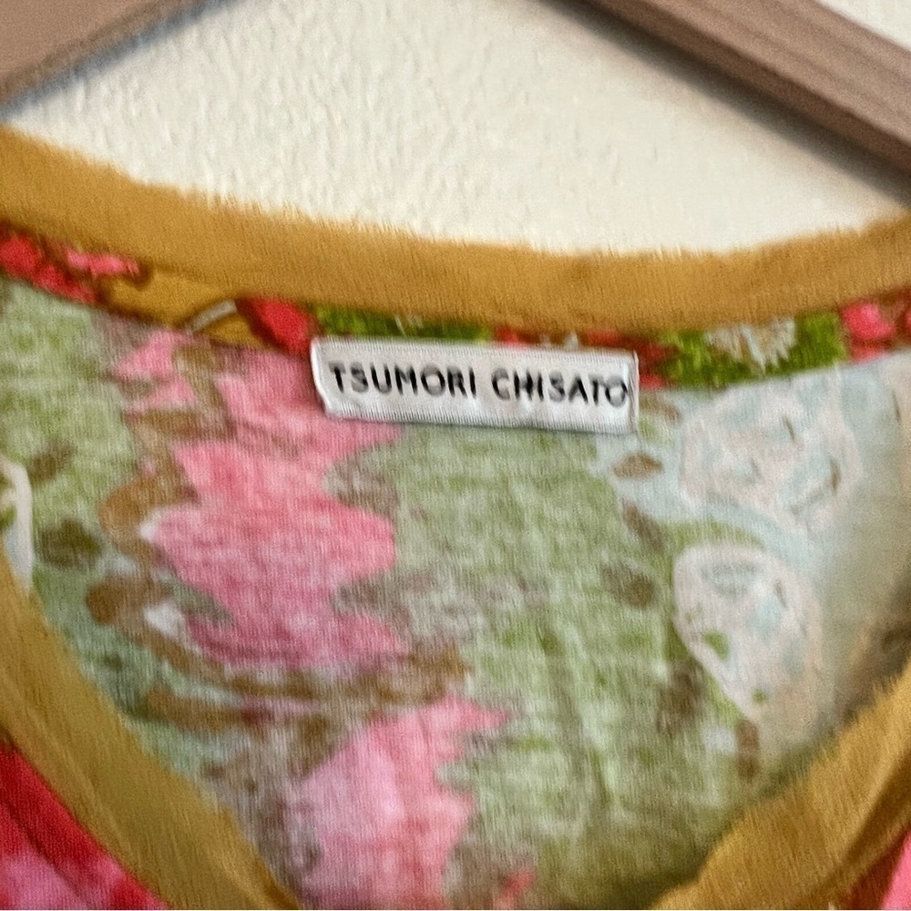 Vintage Tsumori Chisato Multicolor Floral Dress 2 - Picture 10 of 10